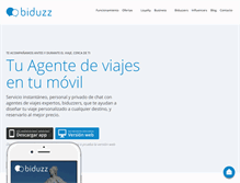 Tablet Screenshot of biduzz.com
